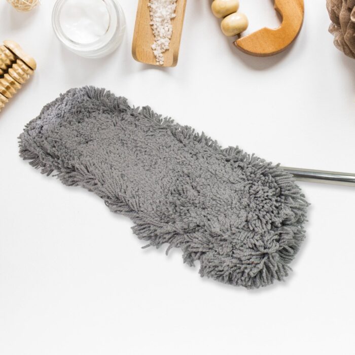Wet and Dry Cotton Pad Floor Mop with Long Aluminium Handle (1 Pc / Large) - Image 6