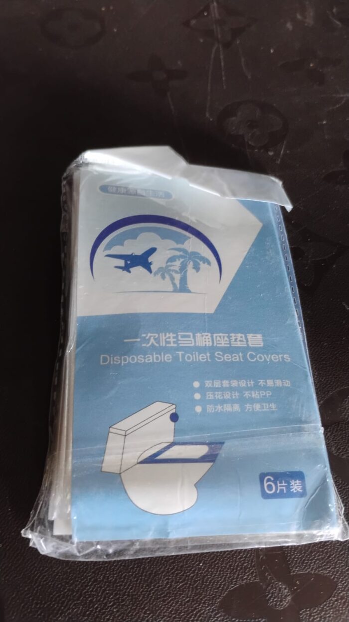 Travel Disposable Toilet Seat Cover (6 Pcs Set) - Image 7