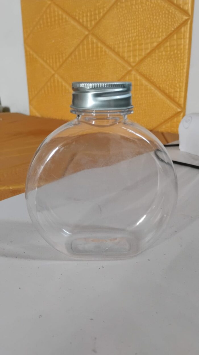 Multipurpose Transparent Round Clear Plastic Container (1 Pc) - Image 9