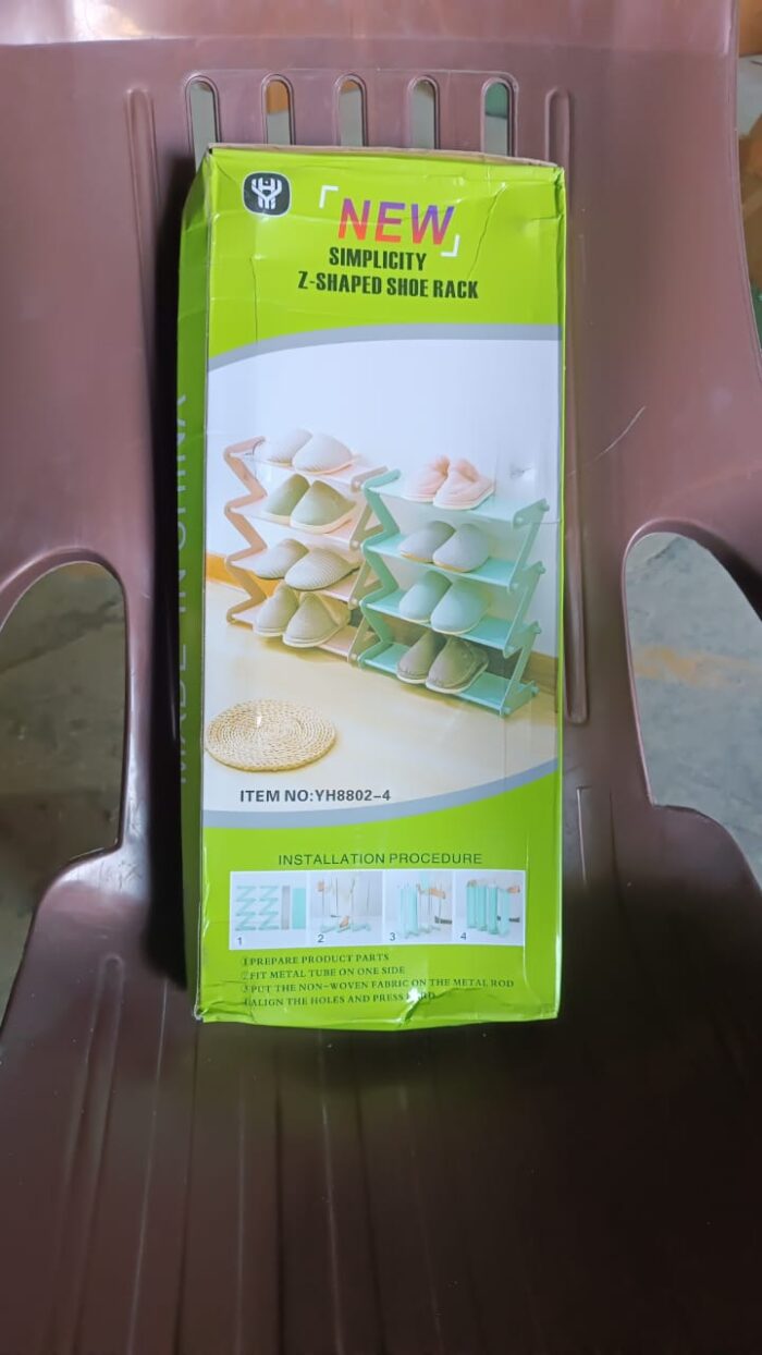 Shoe Rack Z-Shaped Four Layer (1 Pc / 4 Layer) - Image 7